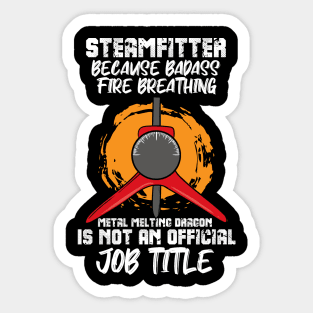 Steamfitter, Union Steamfitter, Pipefitter Sticker